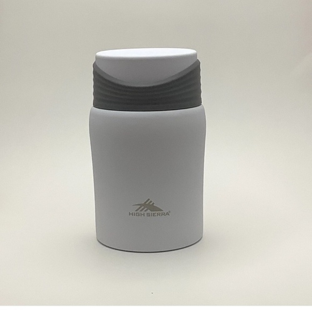 High Sierra Insulated THERMO Stainless Steel Food Jar White 24oz